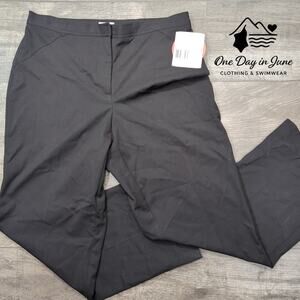 Liz Claiborne Petite Anissa Flat Front Pants Size 12P